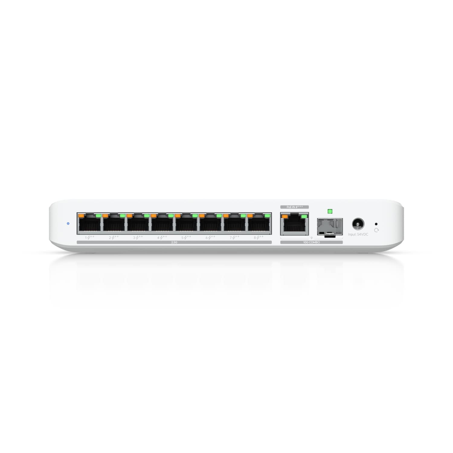 Ubiquiti Flex 2.5G PoE, 8-port 2.5 GbE PoE++ Switch,10 GbE RJ45/SFP+ Combination Uplink Port,Powered With PoE+++ or AC, Ubiquiti Flex 2.5G PoE, 8-port 2.5 GbE PoE++ Switch,10 GbE RJ45/SFP+ Combination Uplink Port,Powered With PoE+++ or AC,